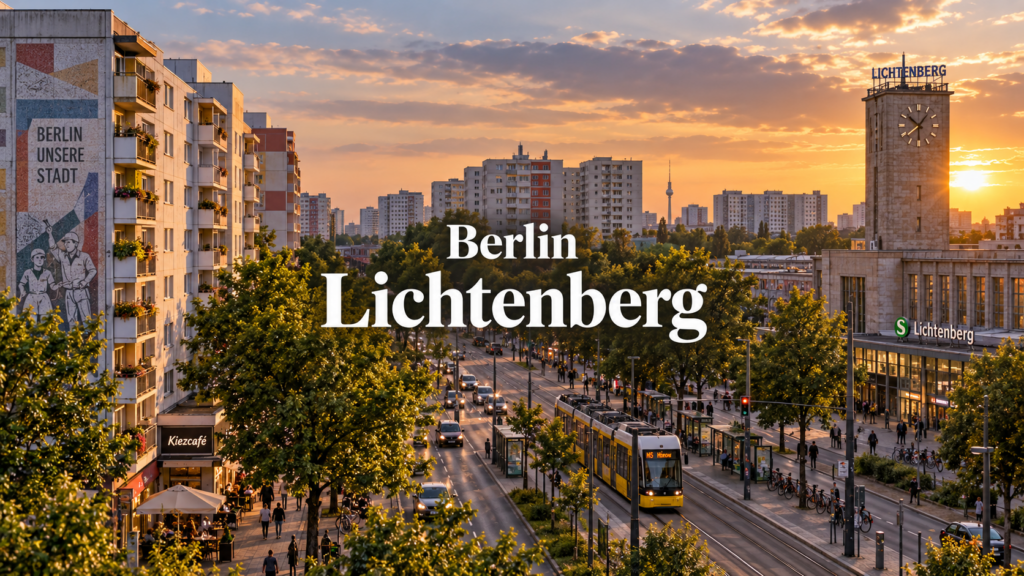 Titelbild für Gebäudereinigung in Berlin-Lichtenberg mit Berliner Gebäudekulisse